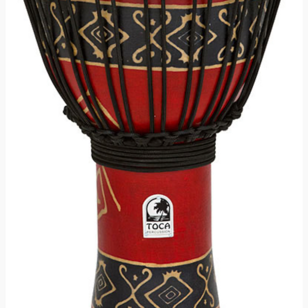 Toca Freestyle 2 Series Djembe 9" in Bali Red