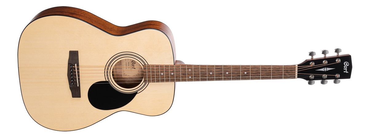 Cort Folk Style Acoustic Guitar - Natural w/ Bag