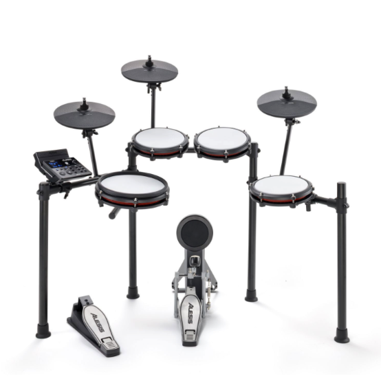 Alesis NitroMax 8pc E Drum Kit W Mesh Heads Bluetooth