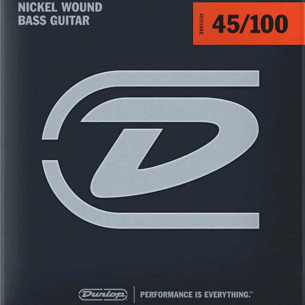 Dunlop Bass Strings - Stainless Steel Round Wound 45-100