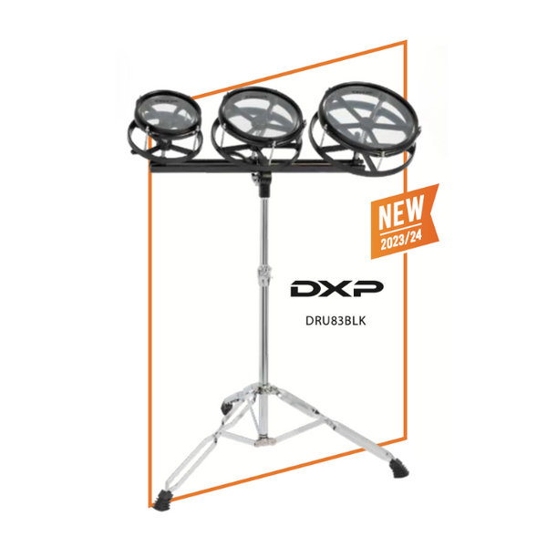 DXP Rototom Set - Black With Stand