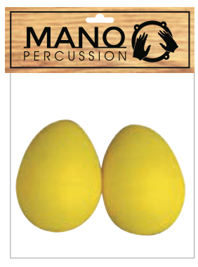 Egg Maracas - Orange - Mano Percussion