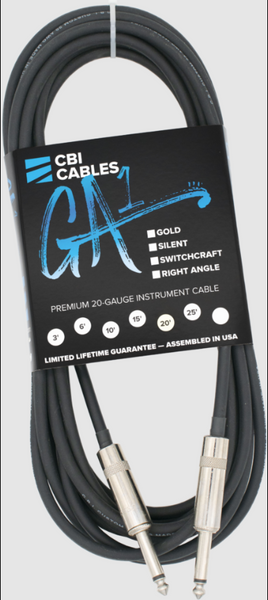 CBI GA1 20 Ft Instrument Cable
