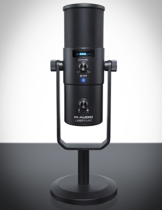 M-AUDIO Uber Microphone - LCD Display