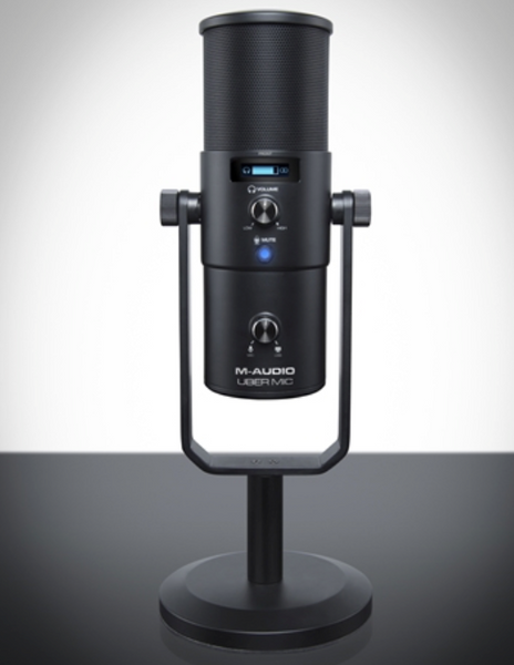 M-AUDIO Uber Microphone - LCD Display