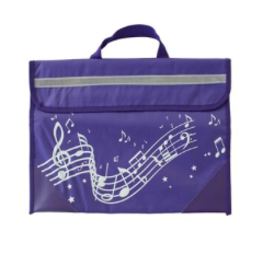 Musicwear  Wavy Stave Music Bag (Purple)