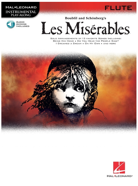 Les Miserables - Flute - Flute Play-Along Pack