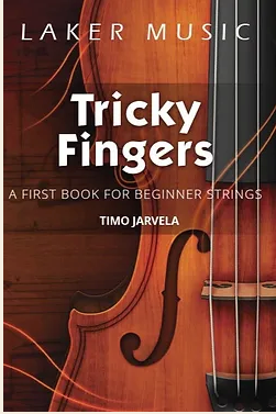 Tricky Fingers - A first book for beginner strings - VIOLIN