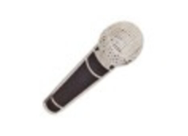 Mini Pin Shure Microphone - Giftware