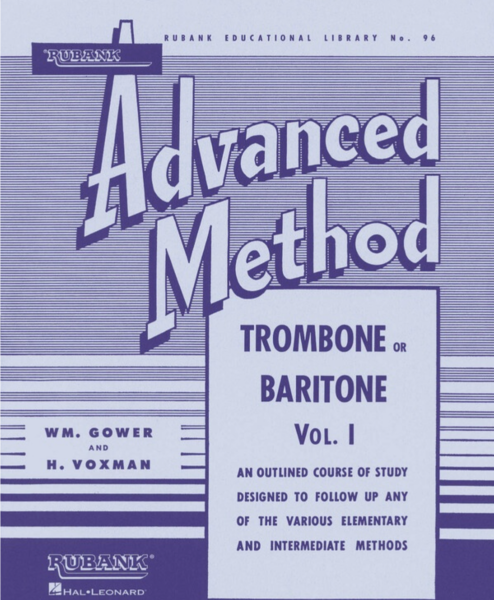 Advanced Method Trombone/Baritone Vol. 1 - Rubank