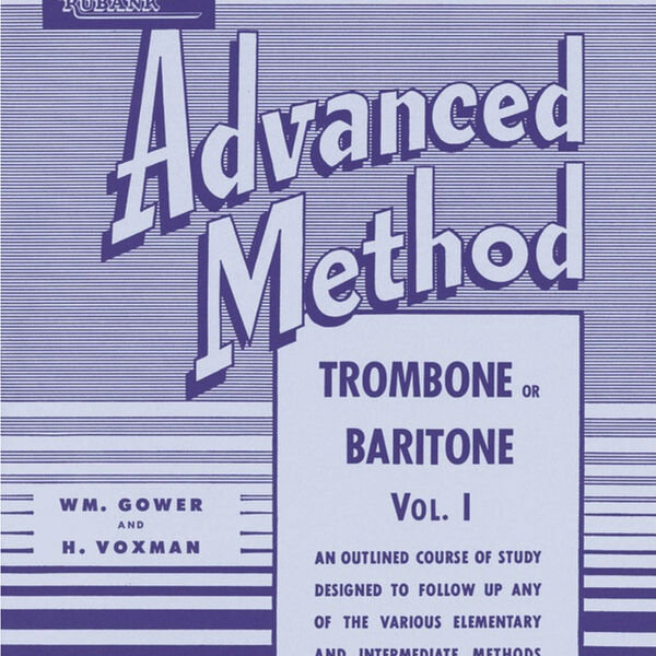 Advanced Method Trombone/Baritone Vol. 1 - Rubank
