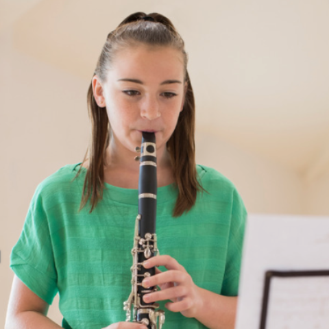 Clarinet lesson - private one-on-one at Academy of Music