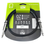 Leem 3ft Deluxe FX Pedal Patch Cable (1/4" Straight Plug - 1/4" Straight Plug)