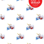 Gift Wrap Paper - Christmas Snowman Theme