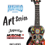 Mahalo Art Series - Soprano Ukulele (Skull)