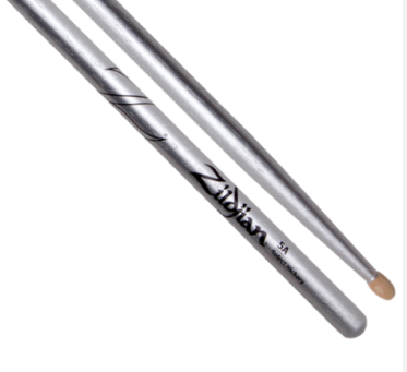 Zildjian Drumsticks 5A Chrome Silver