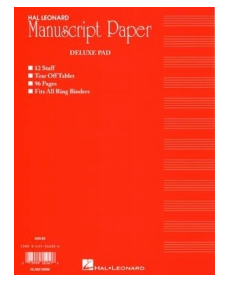 Manuscript Paper - Pad 96 Pages