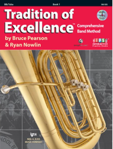 Tradition of Excellence B Flat Tuba Book 1