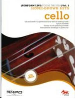 Perform Live 2 Home Grown Hits Cello Bk/Cd