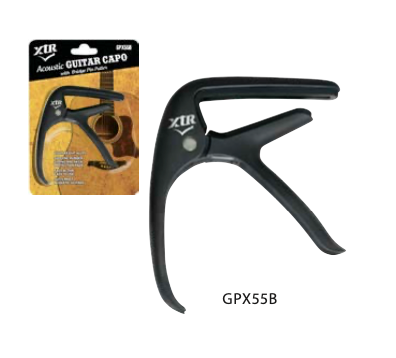 XTR Acoustic Guitar Capo - Black