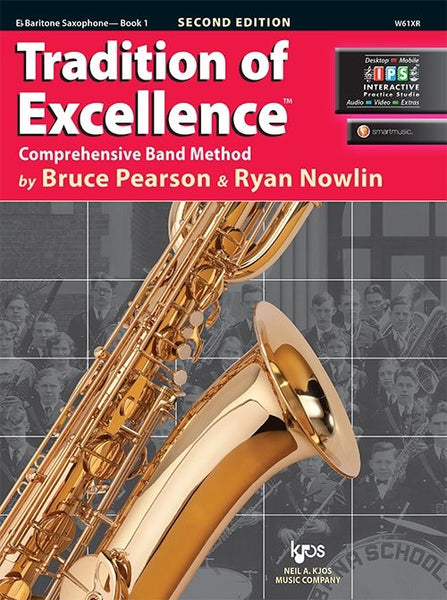 Tradition of Excellence Baritone Sax Book 1