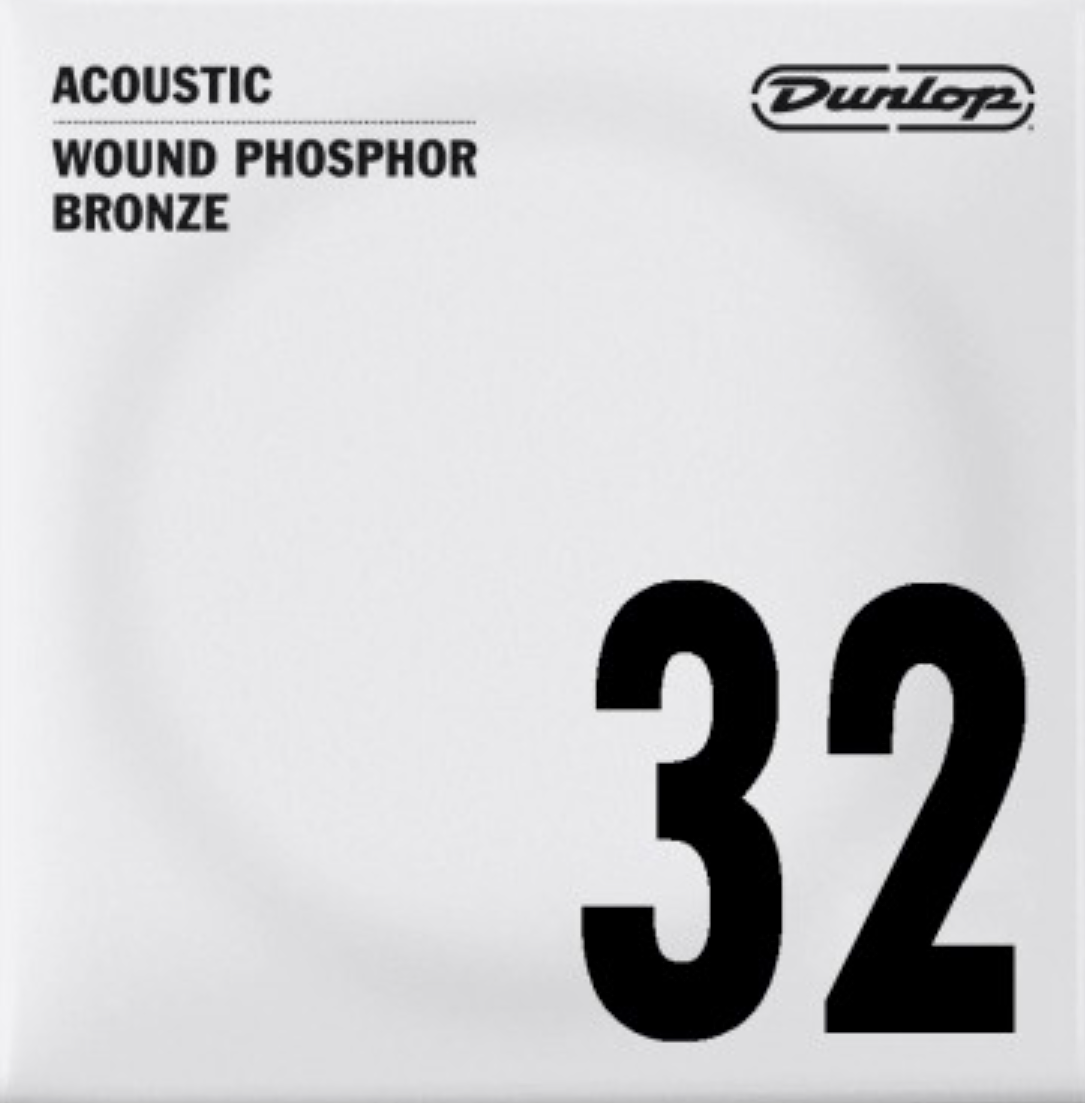 Dunlop Individual Guitar String - Phosphor Bronze .032