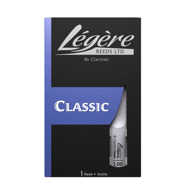 Legere B Flat Clarinet - CLASSIC - Reed - Grade 2.50