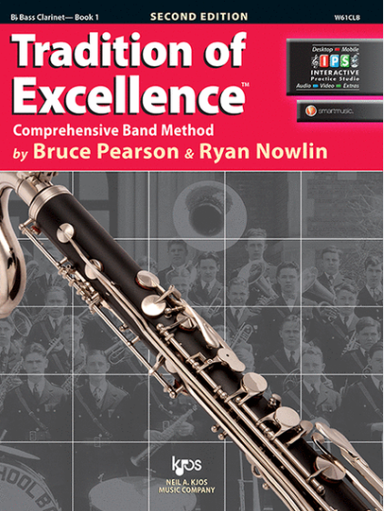 Tradition of Excellence Bass Clarinet Book 1