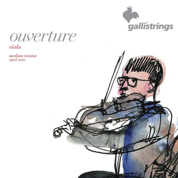 Gallistrings Overture - Viola 4/4 Steel Set