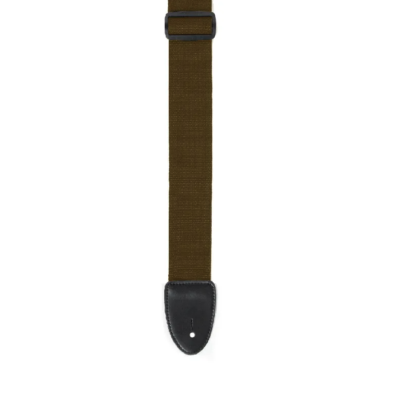 XTR Brown Guitar Strap with Leather Ends
