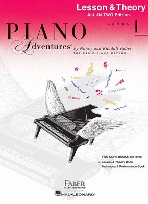 Piano Adventures - Book 1 (Lesson & Theory)