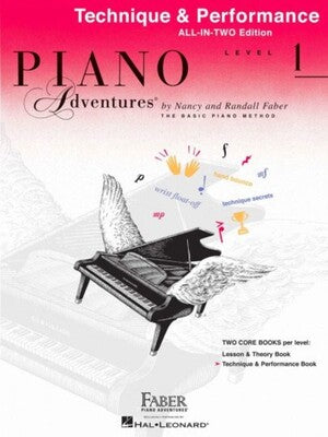 Piano Adventures - Level 1 Technique & Performance