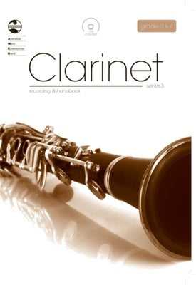 AMEB Clarinet Grade 3 To 4 Series 3 CD / Handbook