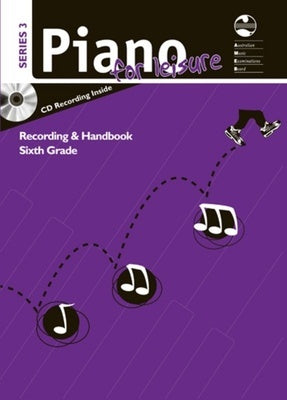 AMEB Piano For Leisure Grade 6 Series 3 CD / Handbook