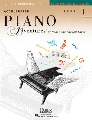 Accelerated Piano Adventures - Level 1 Sightreading Book