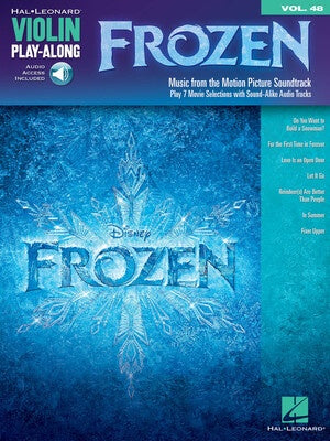 Frozen Violin Play-Along V48 BK/OLA
