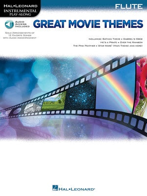 Great Movie Themes Flute BK/OLA