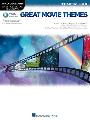 Great Movie Themes Tenor Sax BK/OLA