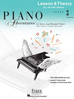 Piano Adventures - Level 3 Lesson & Theory Book