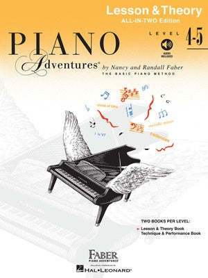 Piano Adventures - Level 4-5 Lesson & Theory