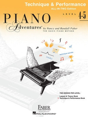 Piano Adventures - Level 4-5 Technique & Performance