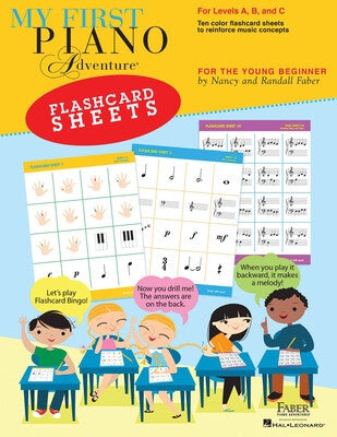 My First Piano Adventure - Flashcard Sheets