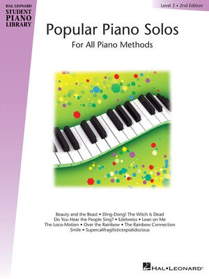 HLSPL Popular Piano Solos Level 2 - 2nd Edition