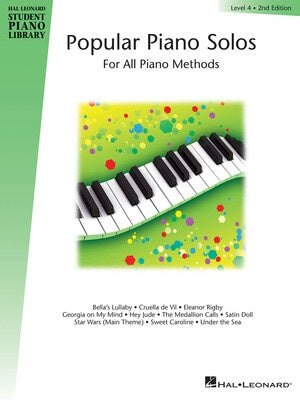 HLSPL Popular Piano Solos Level 4 - 2nd Edition