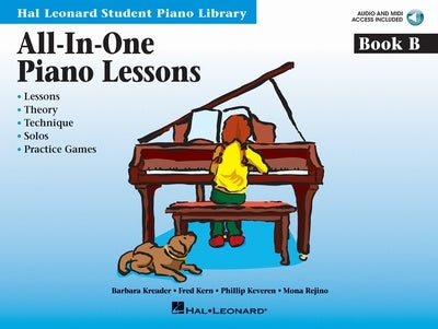 HLSPL All-In-One Piano Lessons - Book B