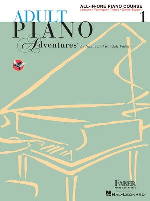 Adult Piano Adventures Course Book 1 with Backing Track