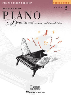 Accelerated Piano Adventures - Level 2 Lesson Book