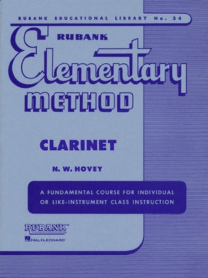 Rubank Elementary Method Book for Clarinet