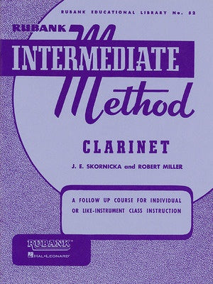 Rubank Intermediate Method Book for Clarinet