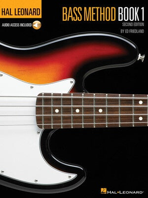 Hal Leonard Bass Method Book 1 with Backing Track / Online Audio